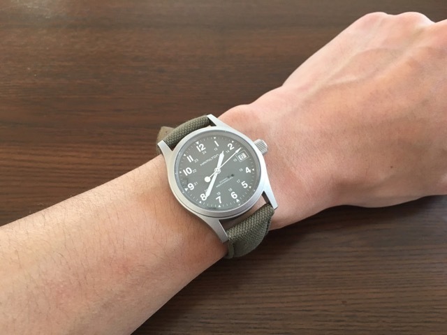 ハミルトン カーキフィールドメカ 33mm (H693190) オーバーホール: 0時からが俺のターン