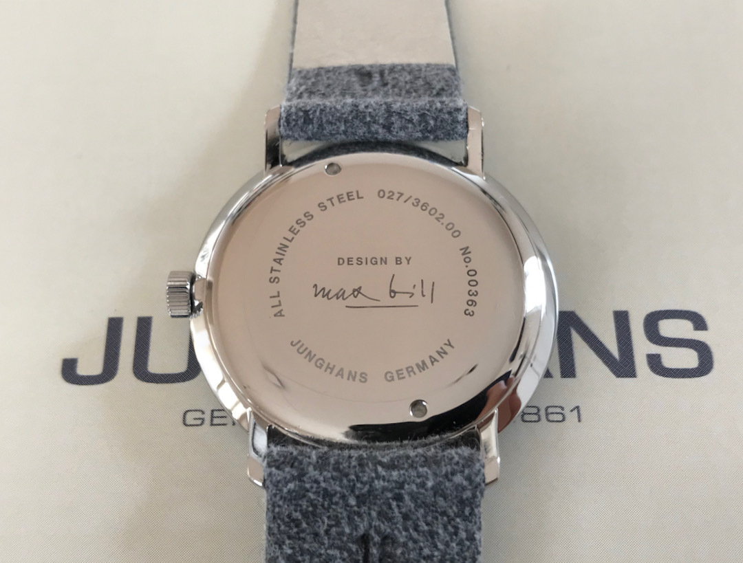 JUNGHANS Max Bill Ref.027 3602 00 0